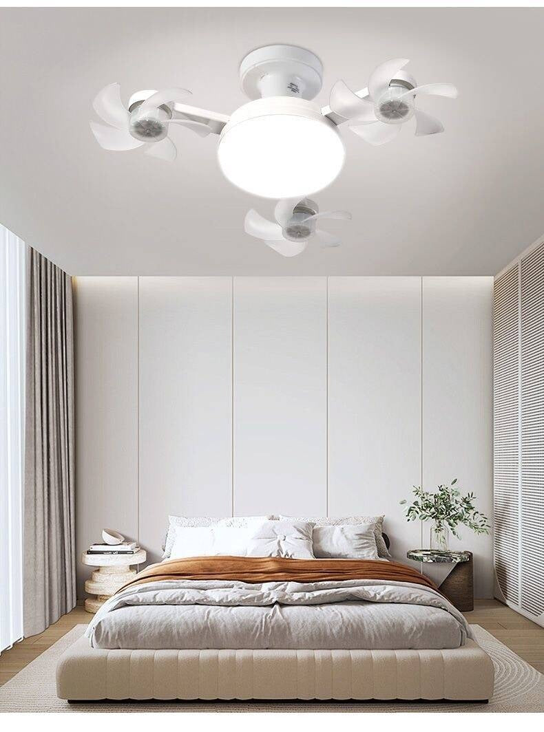 E27 Screw Ceiling Fan Lamp with Remote